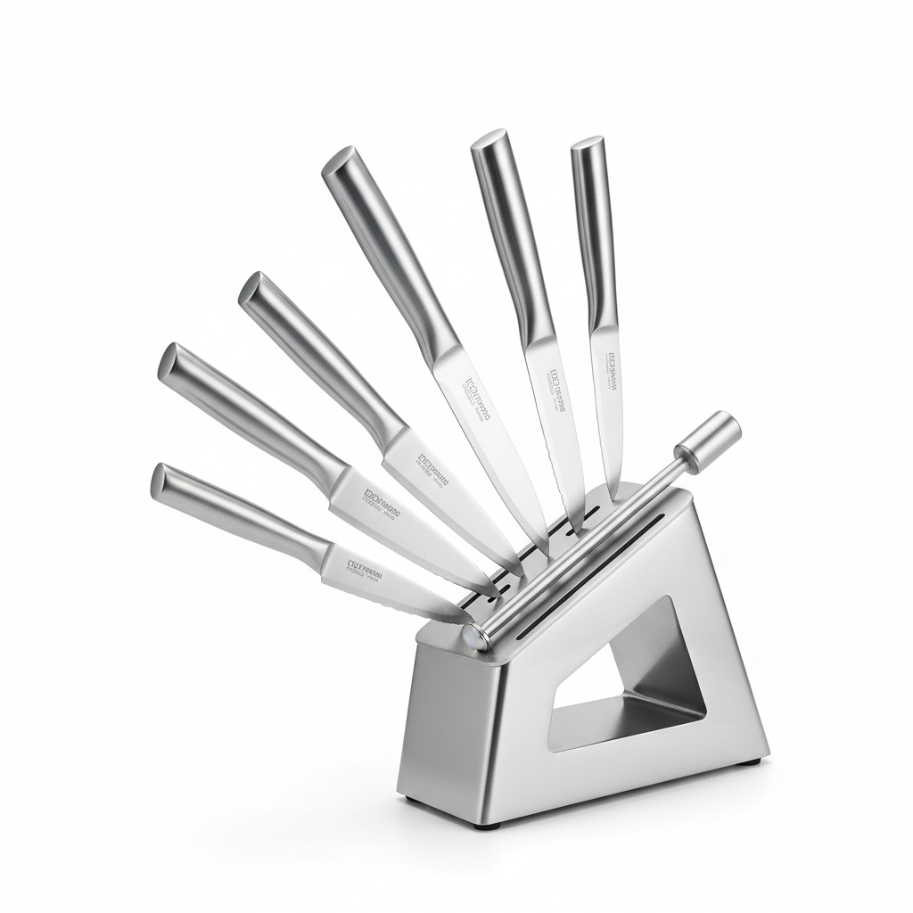 Premium Stainless Steel Knife Set 6 Piece
